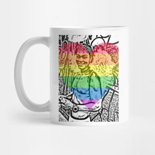 angel boy from the LGBT parade Mug